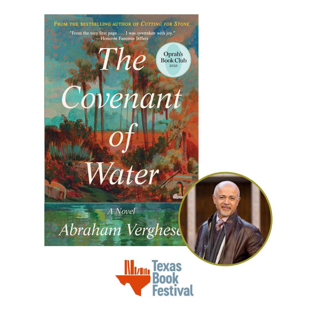 Abraham Verghese Headshot and book cover