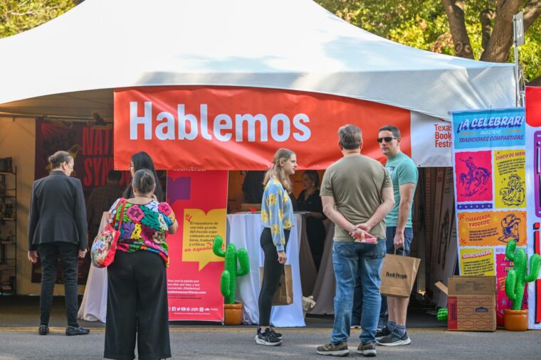 Hablemos Tent at the Texas Book Festival