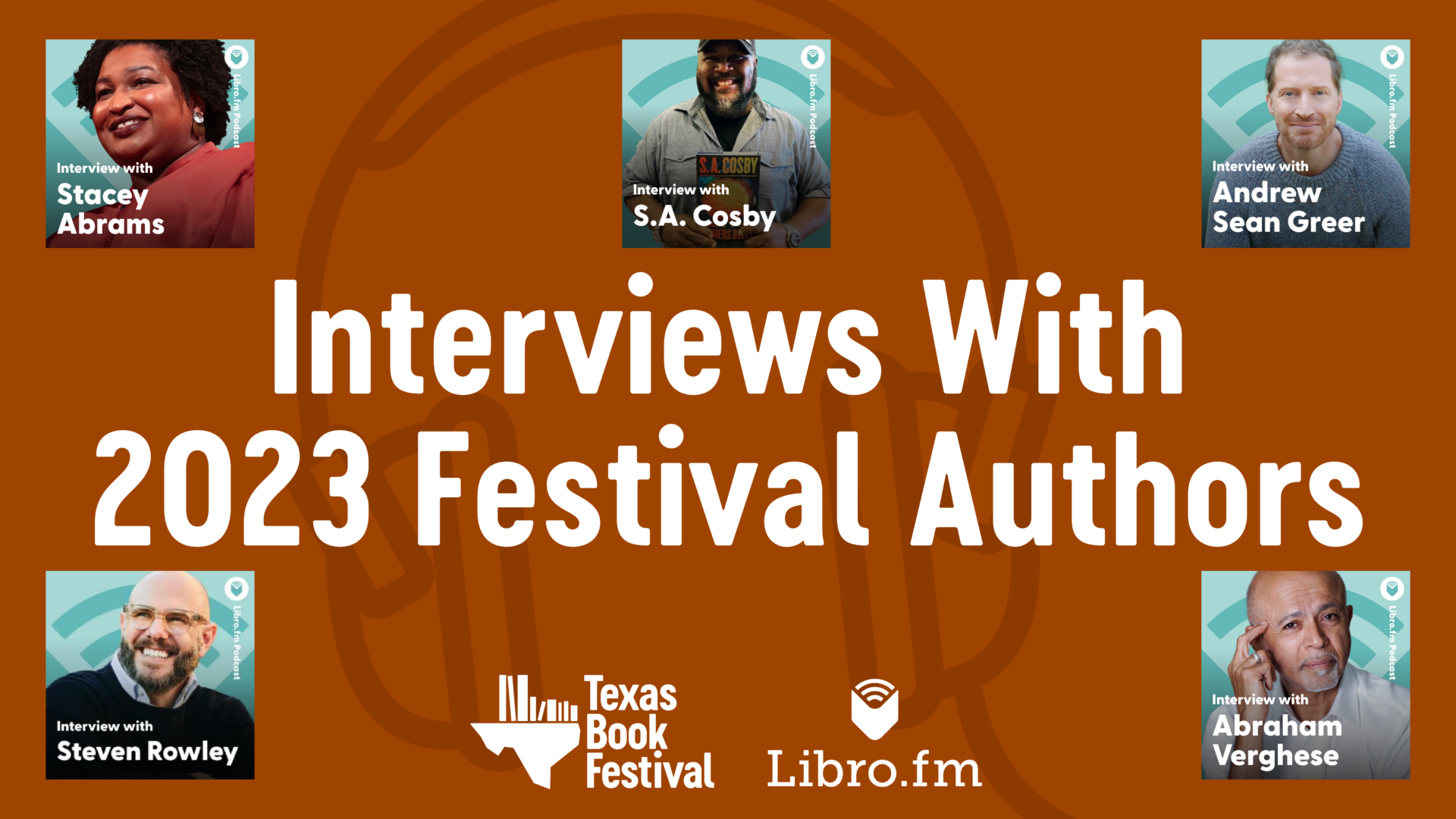 Interviews with 2023 Festival Authors